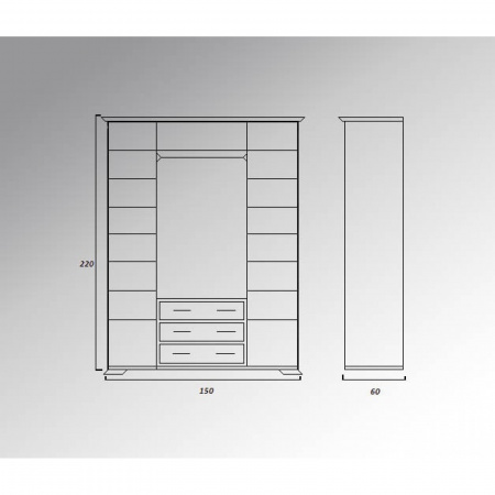 Шкаф "Вивальди 31"